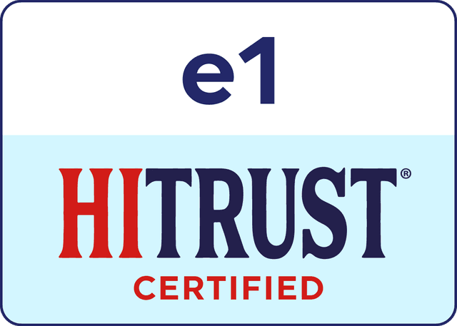 HITRUST e1 Certified